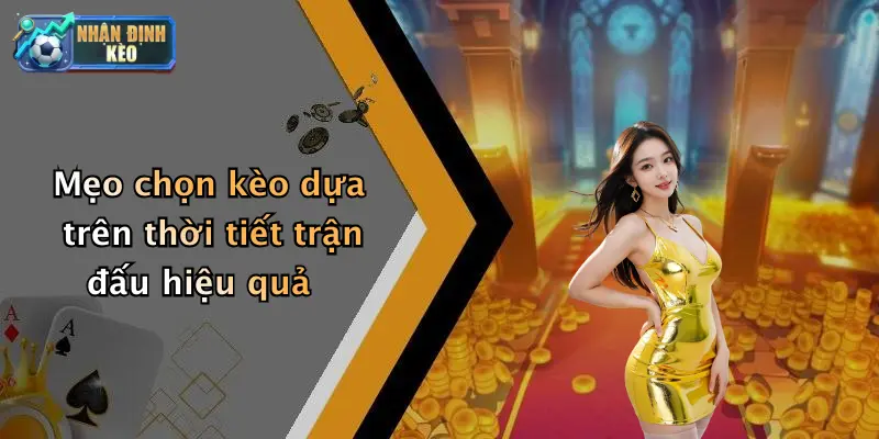 Mẹo chọn kèo dựa trên thời tiết trận đấu hiệu quả