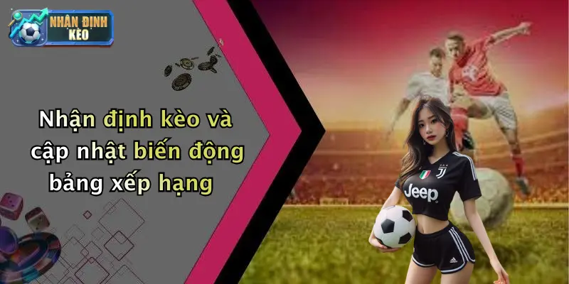 Nhận định kèo và cập nhật biến động bảng xếp hạng