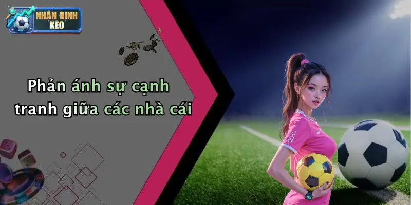 Phản ánh sự cạnh tranh giữa các nhà cái