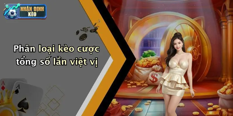 Phân loại kèo cược tổng số lần việt vị