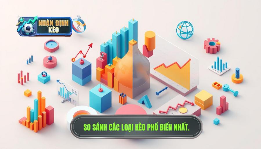 Các loại kèo phổ biến cần thực hiện so sánh