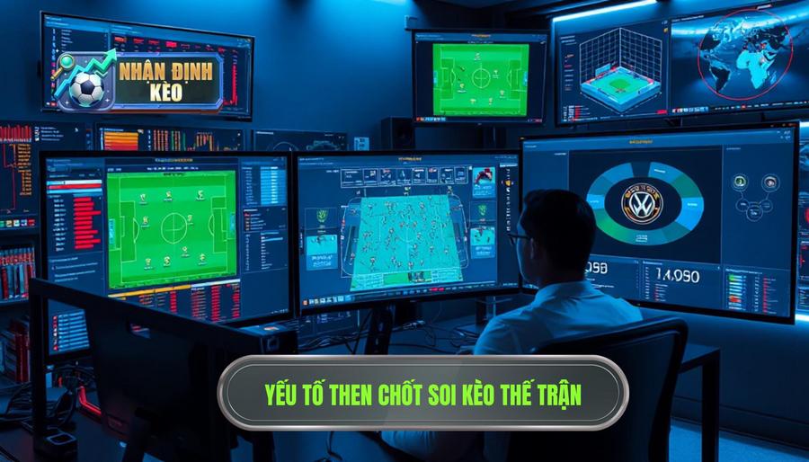 Các yếu tố then chốt khi thực hiện soi kèo theo thế trận
